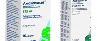 Амоксиклав: состав, свойства, показания, побочные эффекты