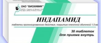 Аналоги Индапамида полный список