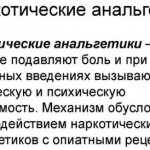 Что такое наркотические анальгетики