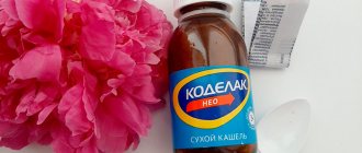флакон капель коделак нео