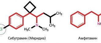 sibutramine and amphetamine formula