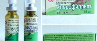 Хлорофиллипт спрей для детей, взрослым для горла. Инструкция по применению, аналоги, цена