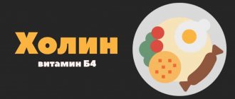Choline: vitamin B4