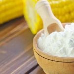 Cornstarch in a bowl