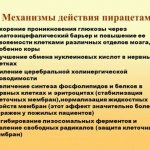 Mechanism of action of piracetam