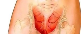 Features of atrophic colpitis
