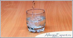 потребление воды при себорейном дерматите