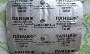 Панцеф, 100 мг/5 мл, гранулы для приготовления суспензии для приема ...