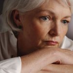 Woman during menopause